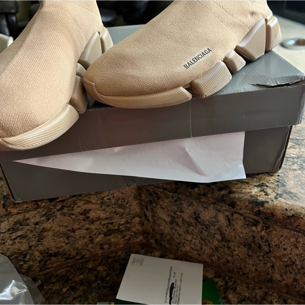 Brown balenciaga mens